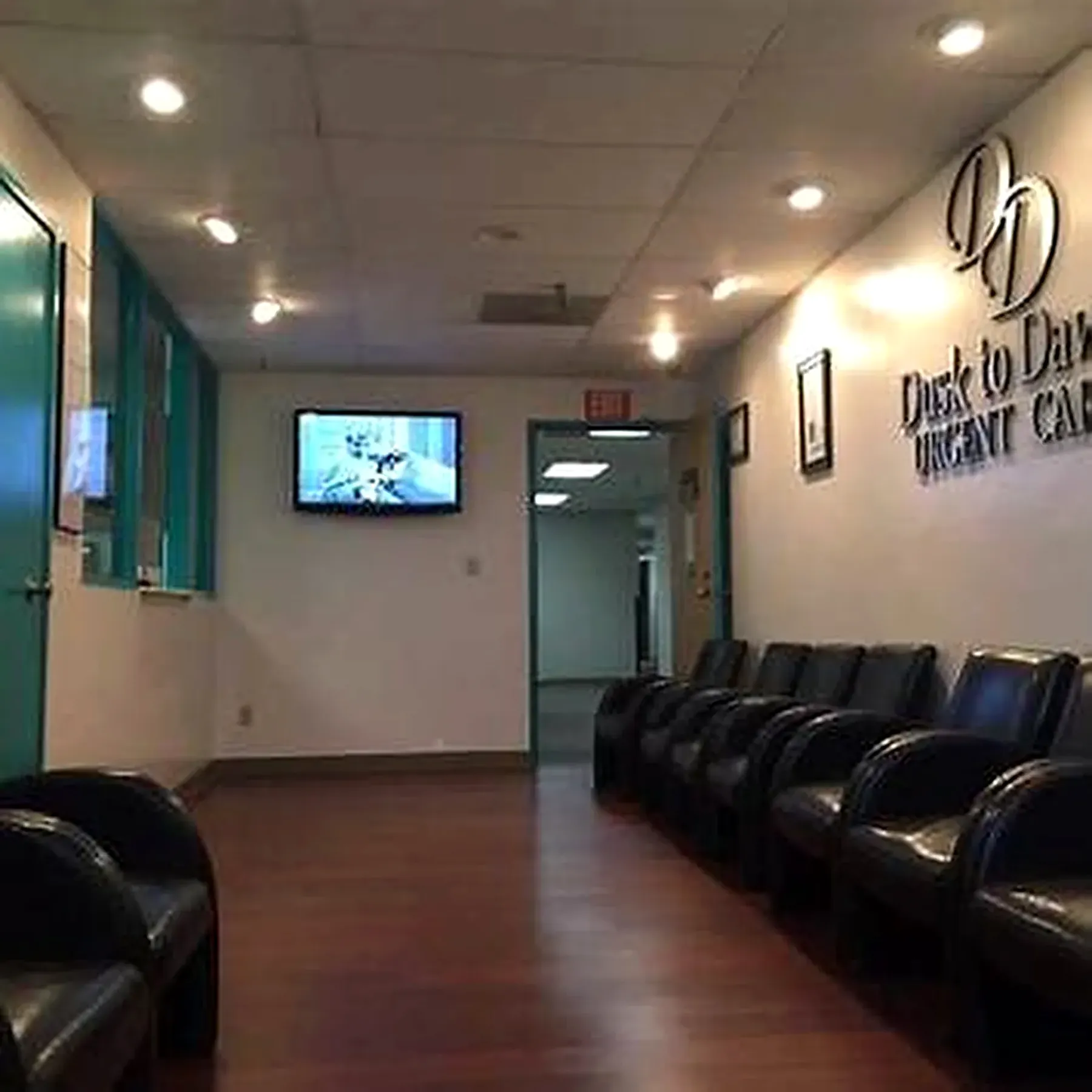 Dusk to Dawn Urgent Care clinic interior